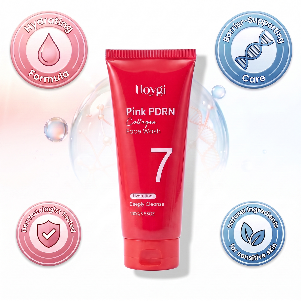 PinkDNA PDRN Collagen Cleanser